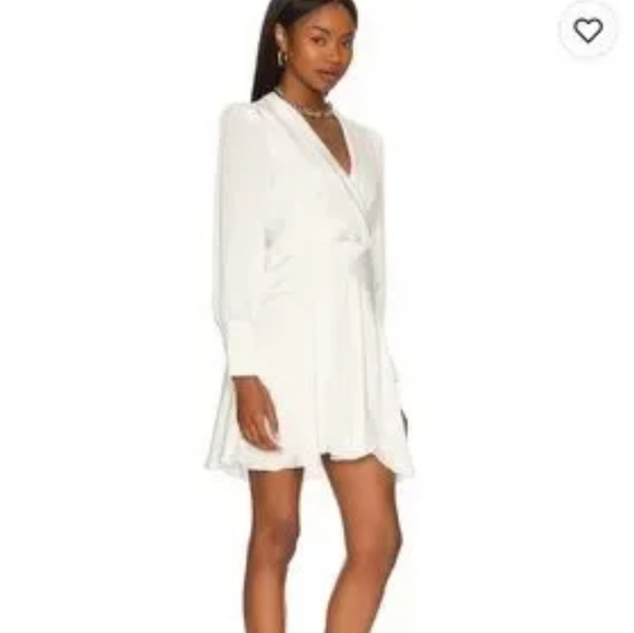 NWT BCBGMaxazria Diane long-sleeved dress. Women's XXS - Picture 5 of 5